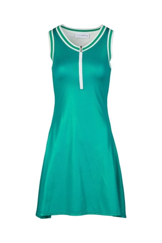 Vestido trapecio Dlace - Verde