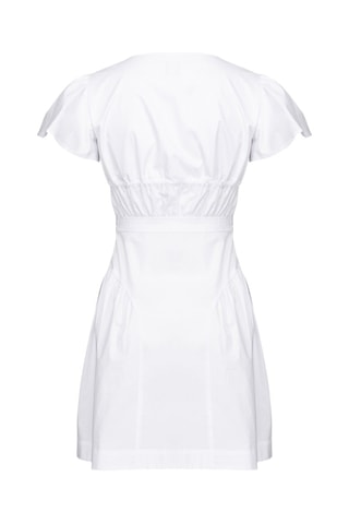 Vestido evasé - Blanco