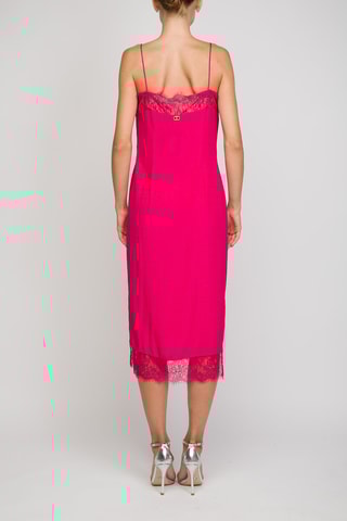 Vestido recto - Fucsia