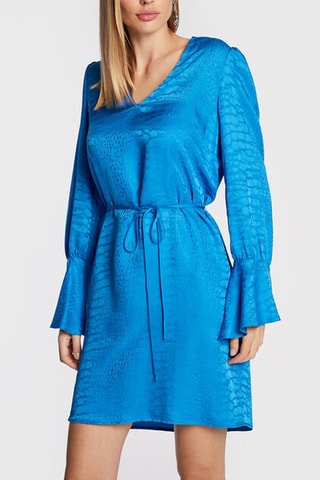 Vestido recto - Azul claro