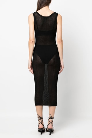 Vestido de tubo - Negro