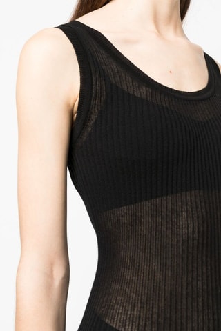 Vestido de tubo - Negro