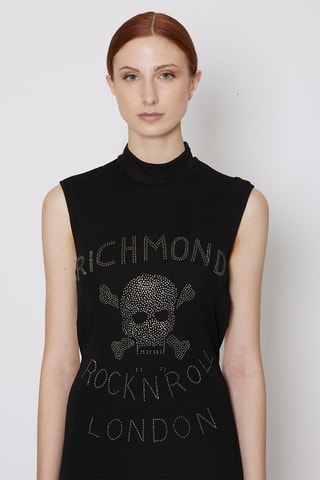 Vestido corto Barnes - Negro