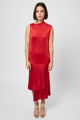 Vestido midi - Rojo - Harmont & Blaine