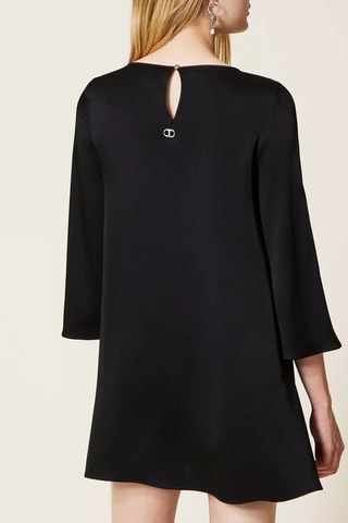 Vestido trapecio - Negro