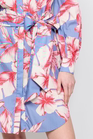 Vestido camisero - Azul claro