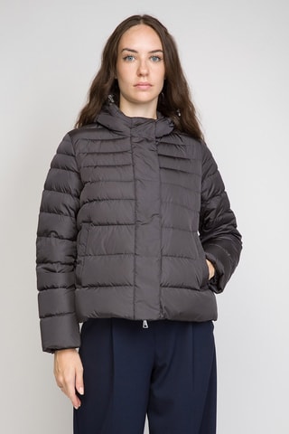 Anorak con capucha - Gris