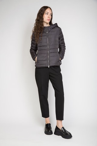 Anorak con capucha - Gris