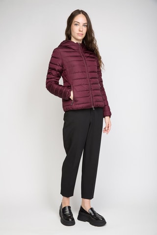 Anorak con capucha - Burdeos