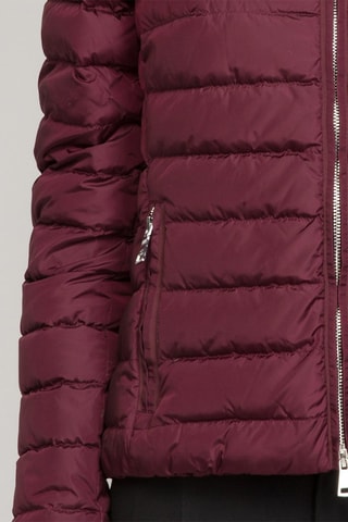 Anorak con capucha - Burdeos