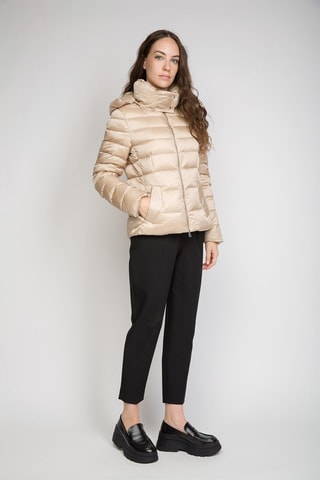 Anorak con capucha - Rosa dorado