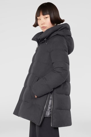 Anorak con capucha - Gris oscuro