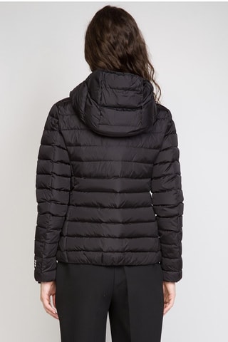 Anorak con capucha - Negro