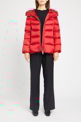 Anorak con capucha - Rojo