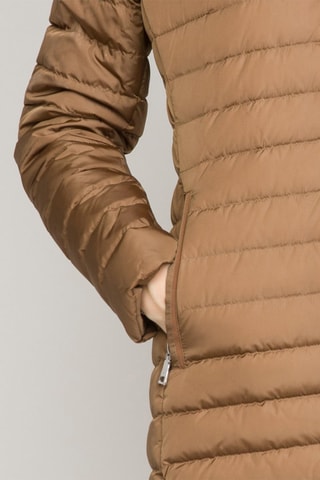 Anorak largo con capucha - Bronce