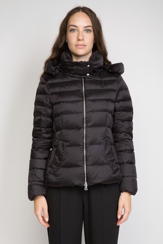 Anorak con capucha - Negro