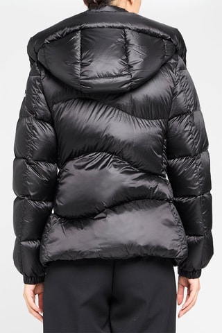 Anorak con capucha - Negro