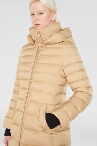 Anorak con capucha - Beige