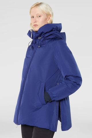 Doudoune à capuche - Bleu