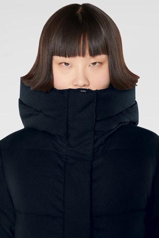 Anorak con capucha - Azul oscuro