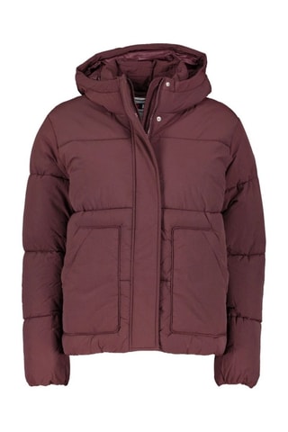 Anorak con capucha - Burdeos