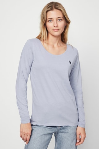 Camiseta - Azul grisáceo