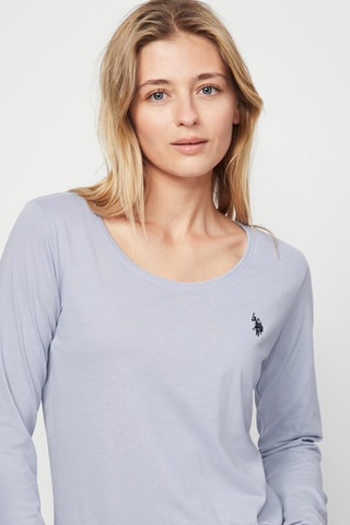 Camiseta - Azul grisáceo