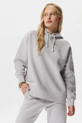 Sudadera con capucha - Gris claro