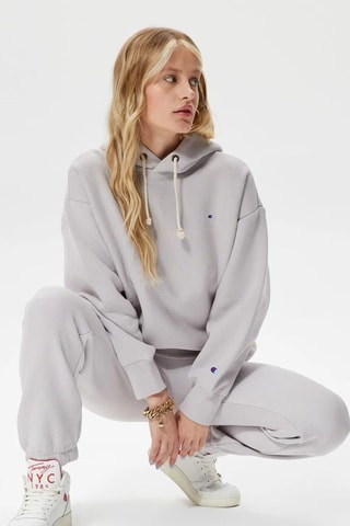 Sudadera con capucha - Gris claro