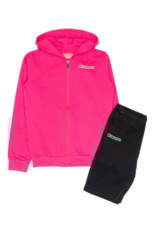 Sudadera y pantalón - Fucsia y negro
