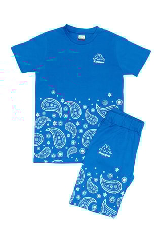 Camiseta y short - Azul eléctrico