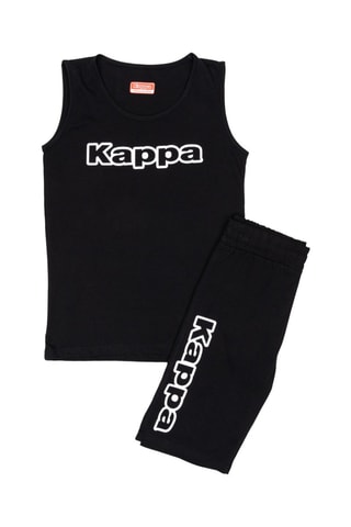 Camiseta de tirantes y short - Negro