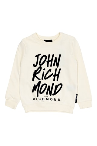 Sudadera y pantalón de chándal Margitta - Blanco y rojo