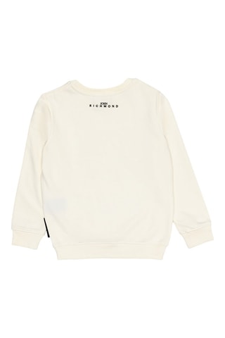 Sudadera y pantalón de chándal Margitta - Blanco y rojo