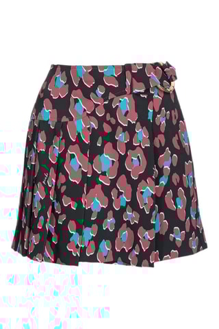 Falda cruzada - Negro