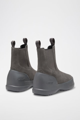 Botines Chelsea de nobuk Luna - Gris
