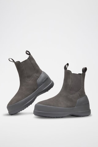 Botines Chelsea de nobuk Luna - Gris