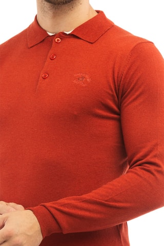 Jersey de lana - Rojo teja