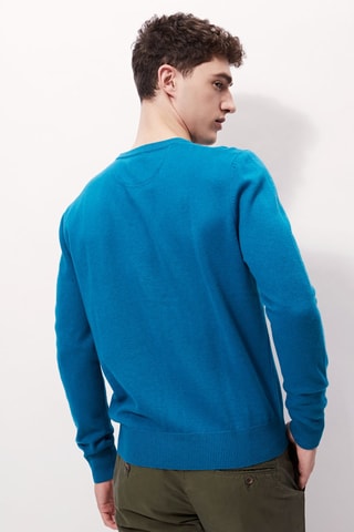 Jersey de lana - 
Azul