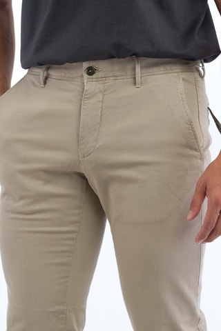 Pantalón slim fit - Beige - Incotex