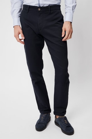 Pantalón chino slim fit - Azul marino