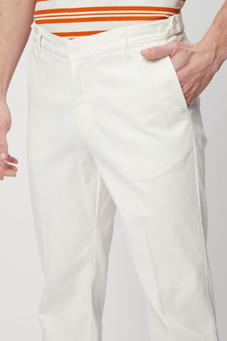 Pantalón chino - Blanco