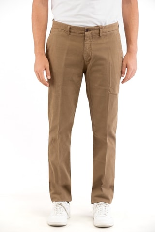 Pantalón chino regular fit - Marrón claro