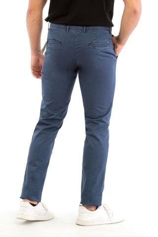 Pantalón slim fit - Azul - Incotex