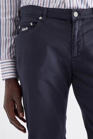 Pantalón slim fit - Azul -­ Harmont & Blaine