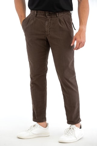 Pantalón chino - Marrón - Incotex