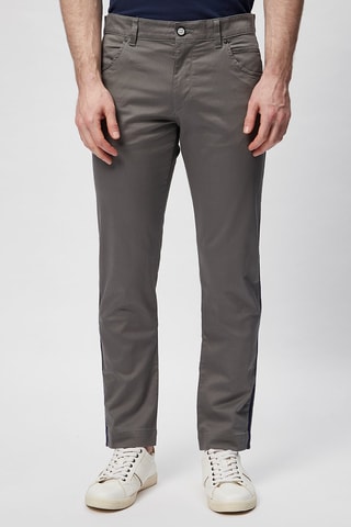 Pantalón recto - Gris oscuro