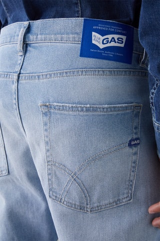 Vaquero recto - Celeste