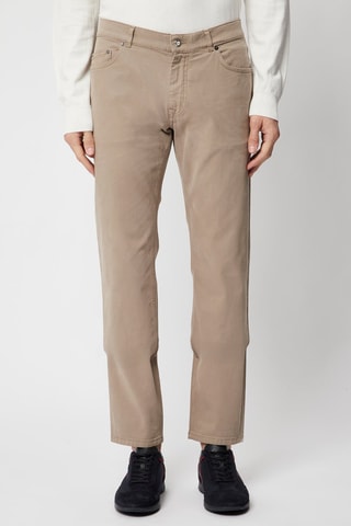 Vaquero slim fit - Beige - Harmont & Blaine