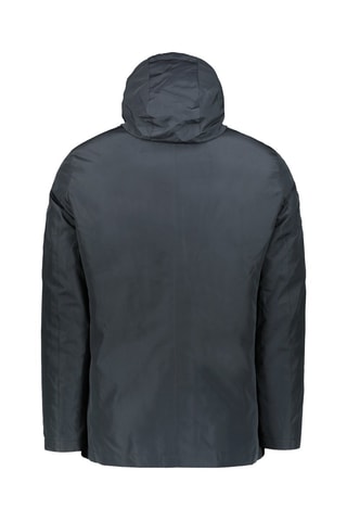 Parka con capucha - Azul marino